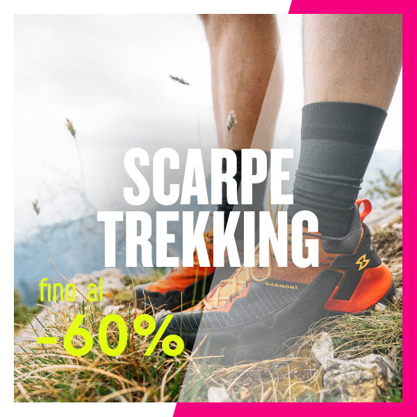 Saldi estivi SPORTLER: scarpe trekking fino al -60%