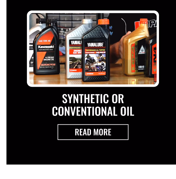 SYNTHETIC OR CONVENTIONAL OIL | READ MORE