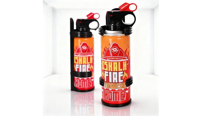 2PCS Mini Fire Extinguishers for Vehicle & Hom...