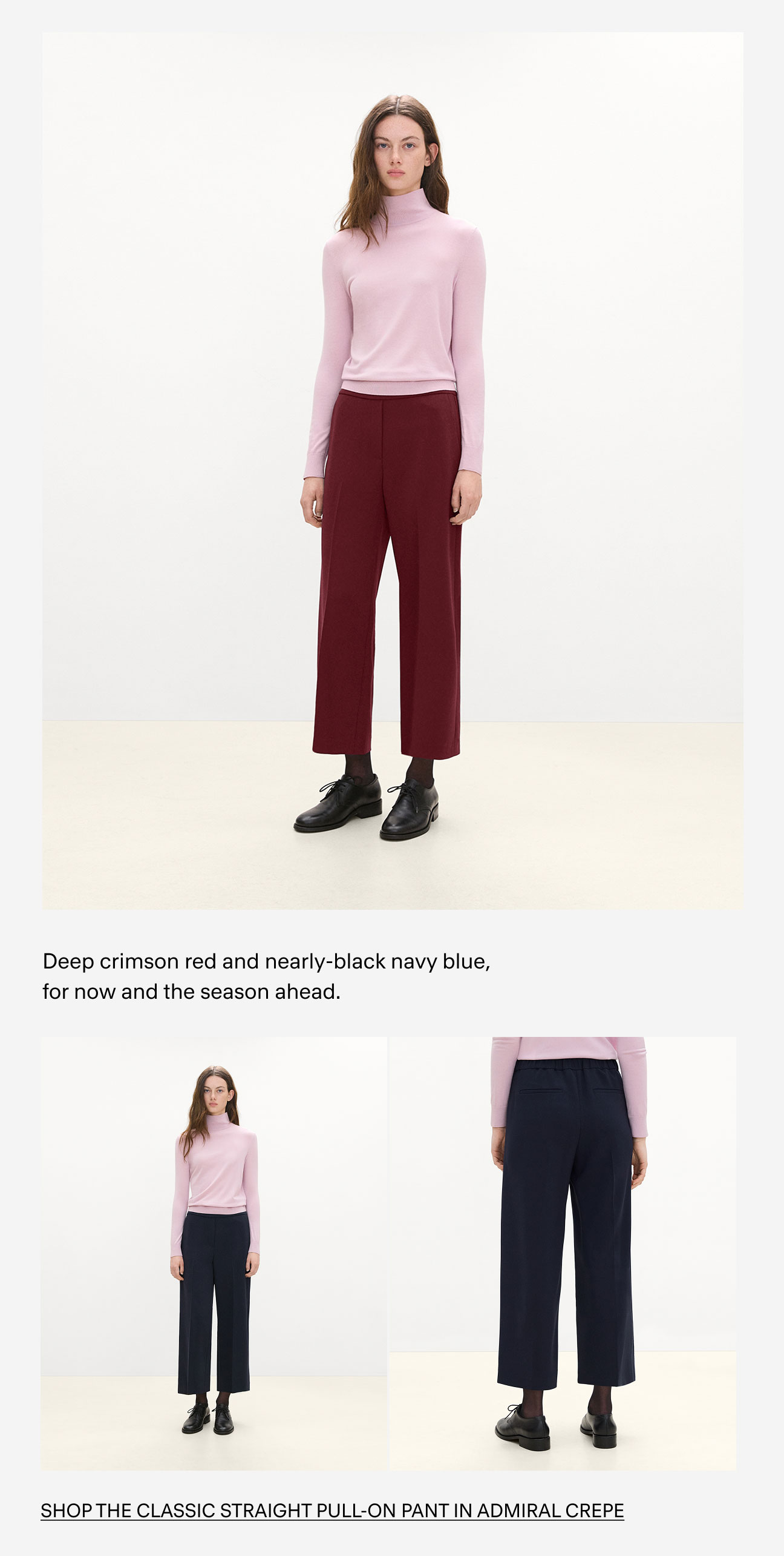 Shop The Classic Straight Pull-on Pant