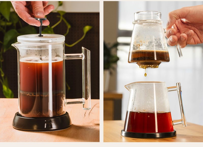 french press vs brew kit 