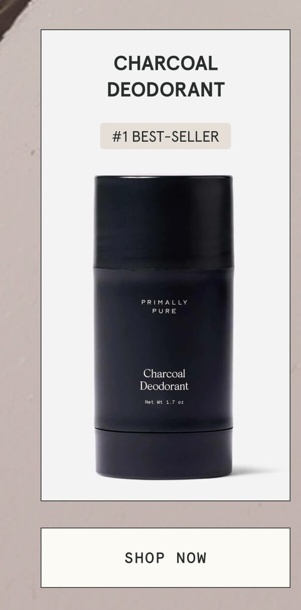 Charcoal Deodorant  #1 BEST-SELLER  [SHOP NOW]
