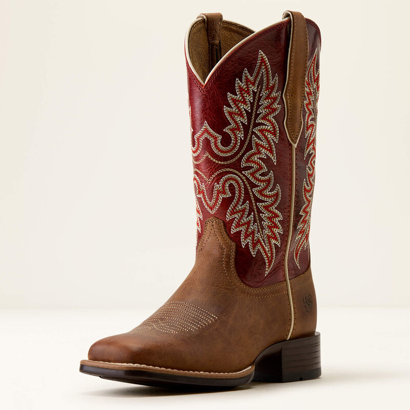 Canyon Point Wide Square Toe Western Boot