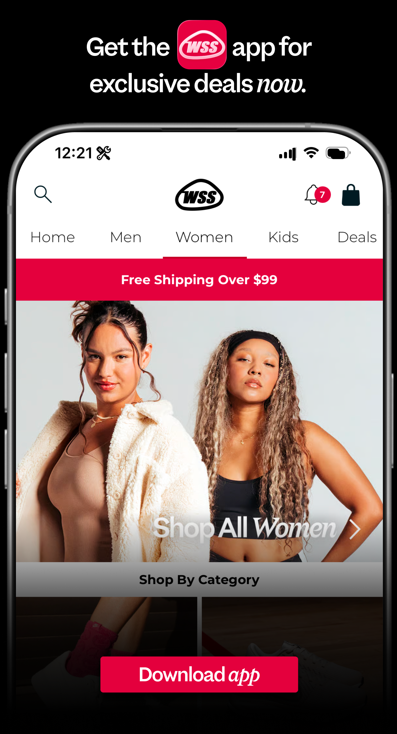 Get the WSS app for exclusive deals now