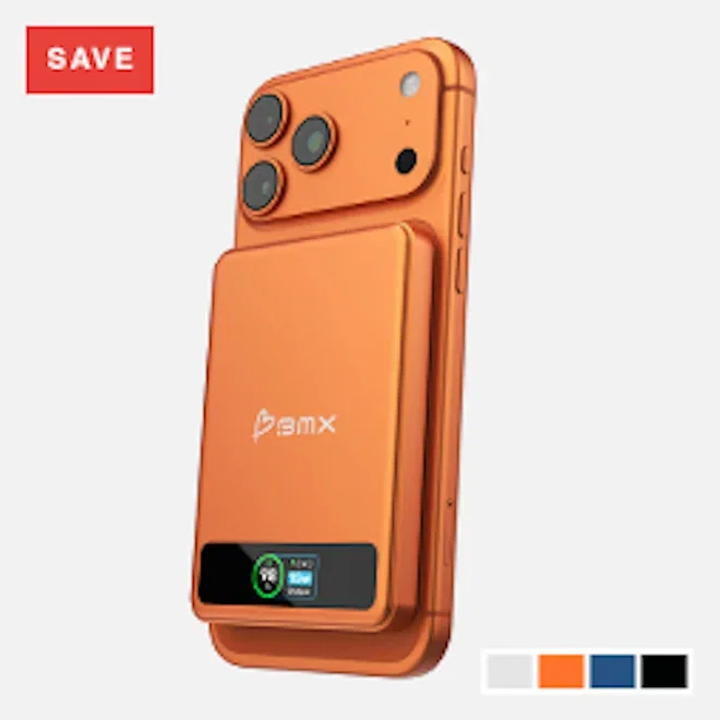 BMX SolidSafe 5000mAh Solid-State Magnetic Power Bank