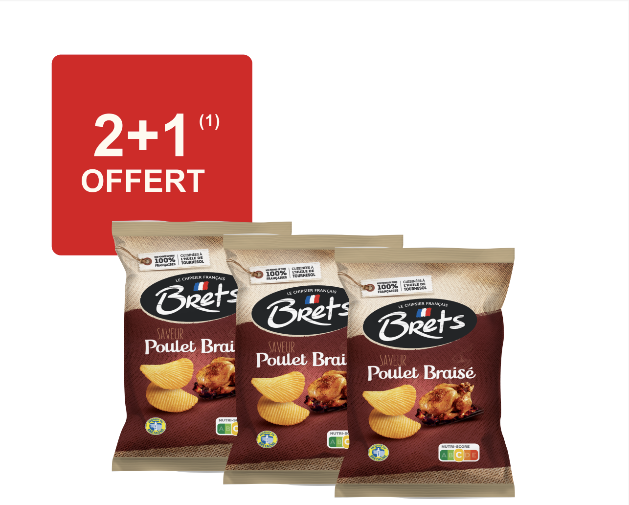 2+1 offert Brets