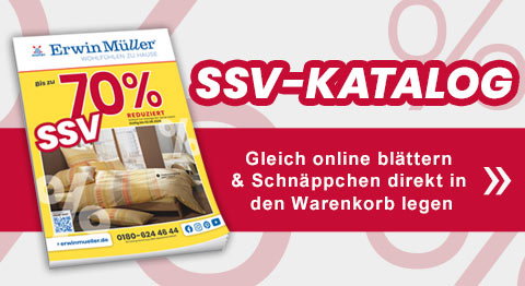 SSV-Katalog! Gleich online blättern und Schnäppchen direkt in den Warenkorb legen! 
