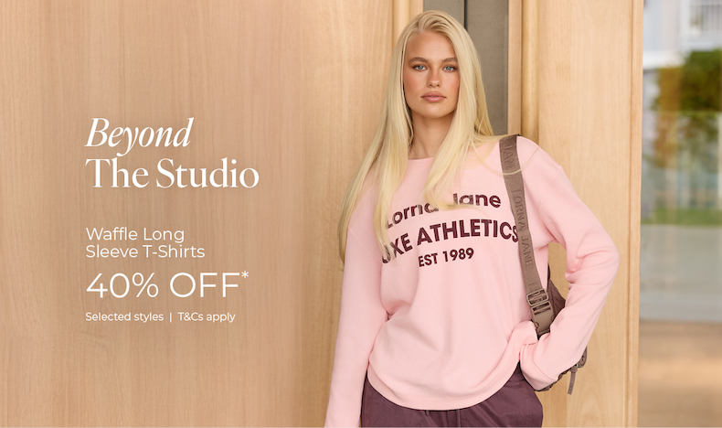 Waffle Long Sleeve 40% off*