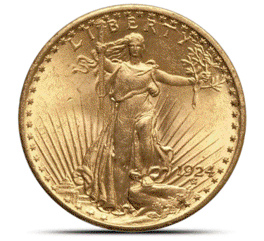 ON SALE: Pre-33 $20 Saint Gaudens Gold Double Eagle Coin (BU)