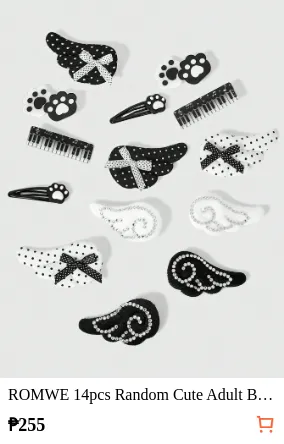 ROMWE 14pcs Random Cute Adult...