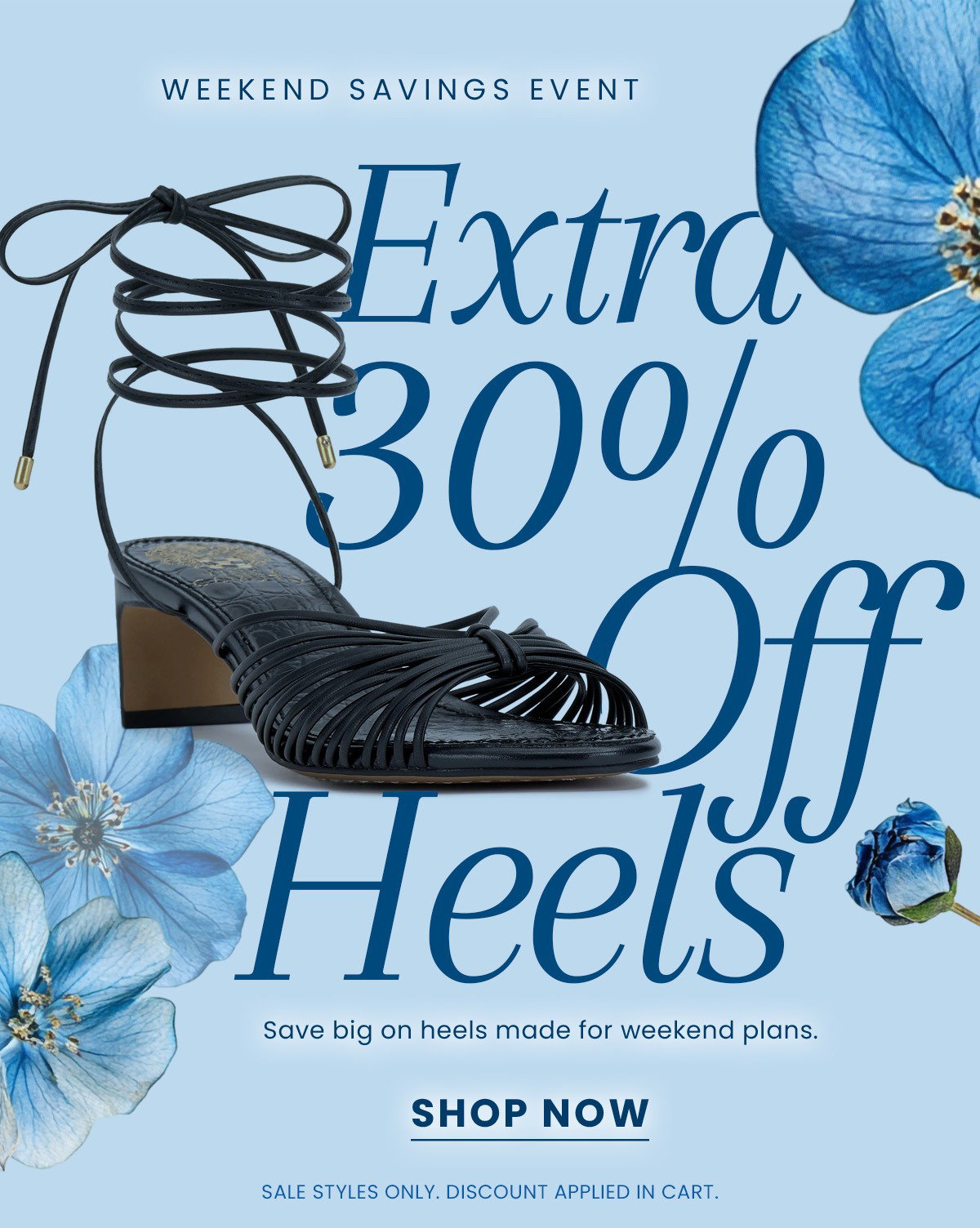 Extra 30% Off Heels [Shop Now]