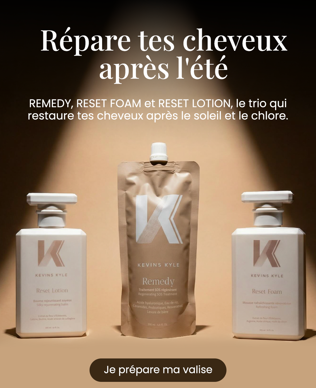 Répare tes cheveux après l'été