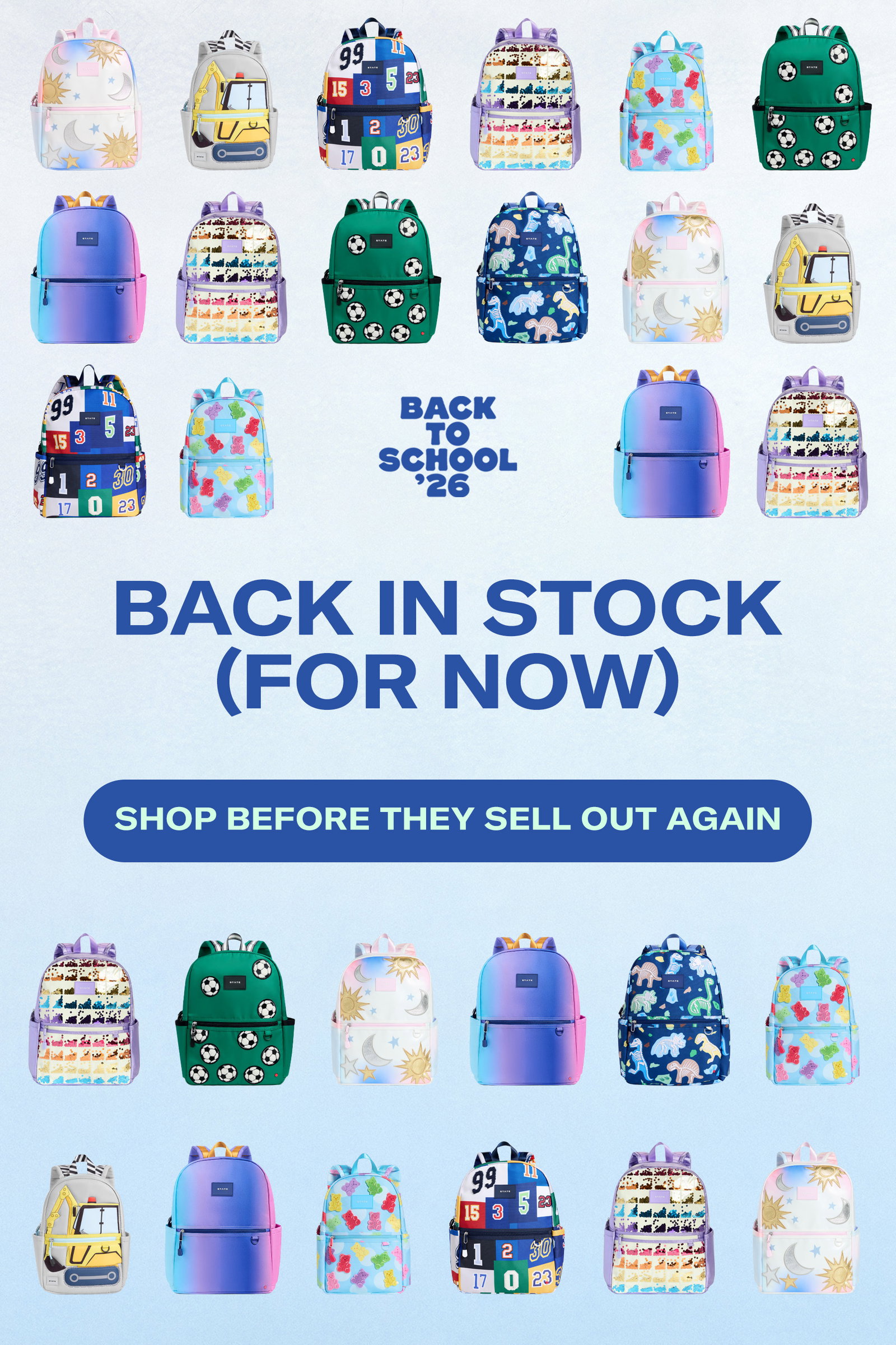 Unmistakably theirs: Shop Back to School