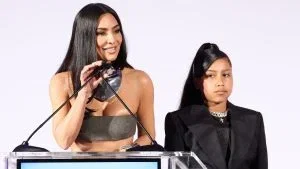 Kim Kardashian and North West