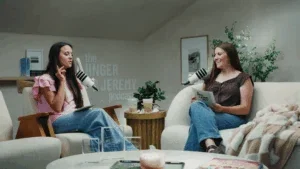 Jinger Duggar and Joy-Anna Duggar on the July 29, 2026 podcast episode.
