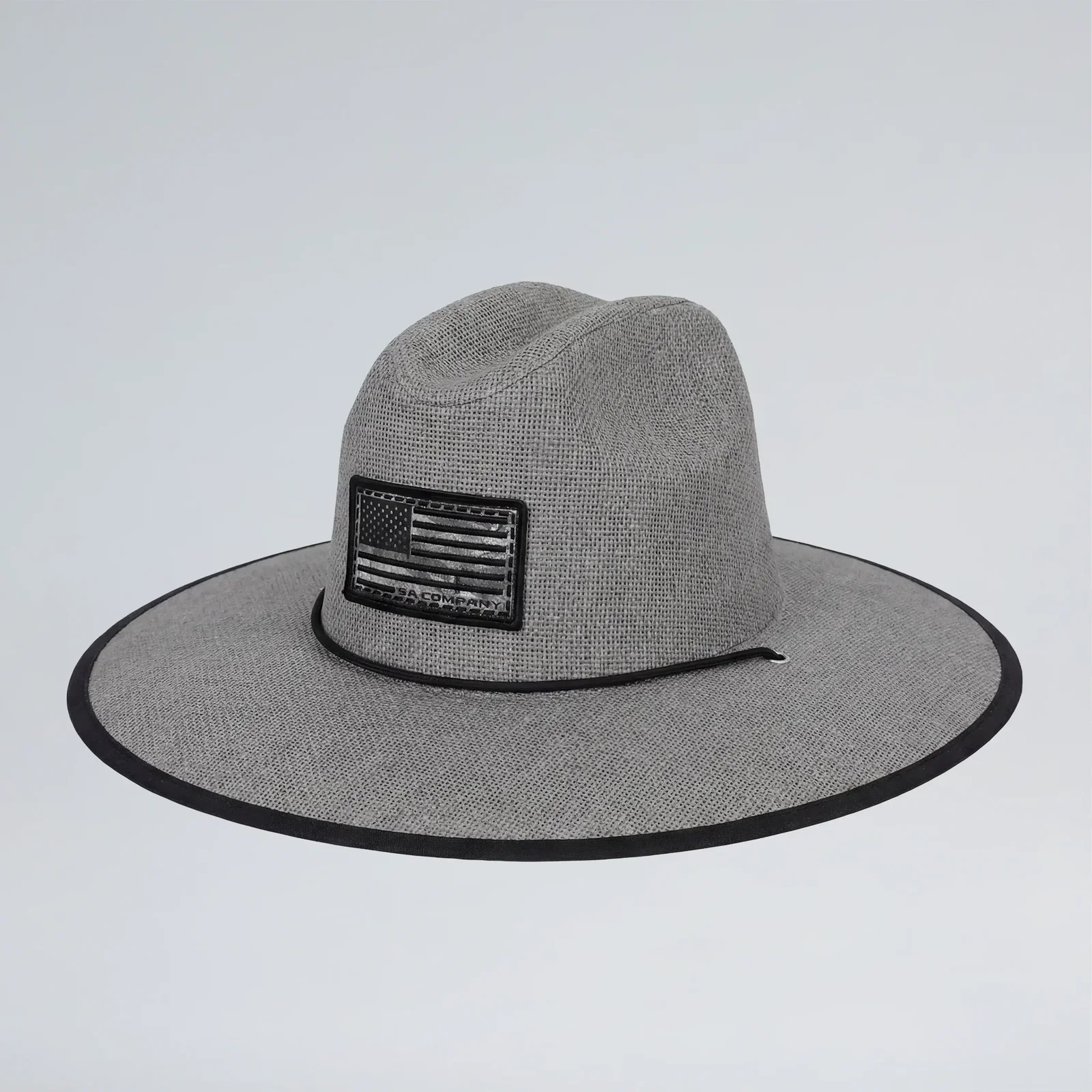 Image of Keys Straw Hat | Homeland | Grey