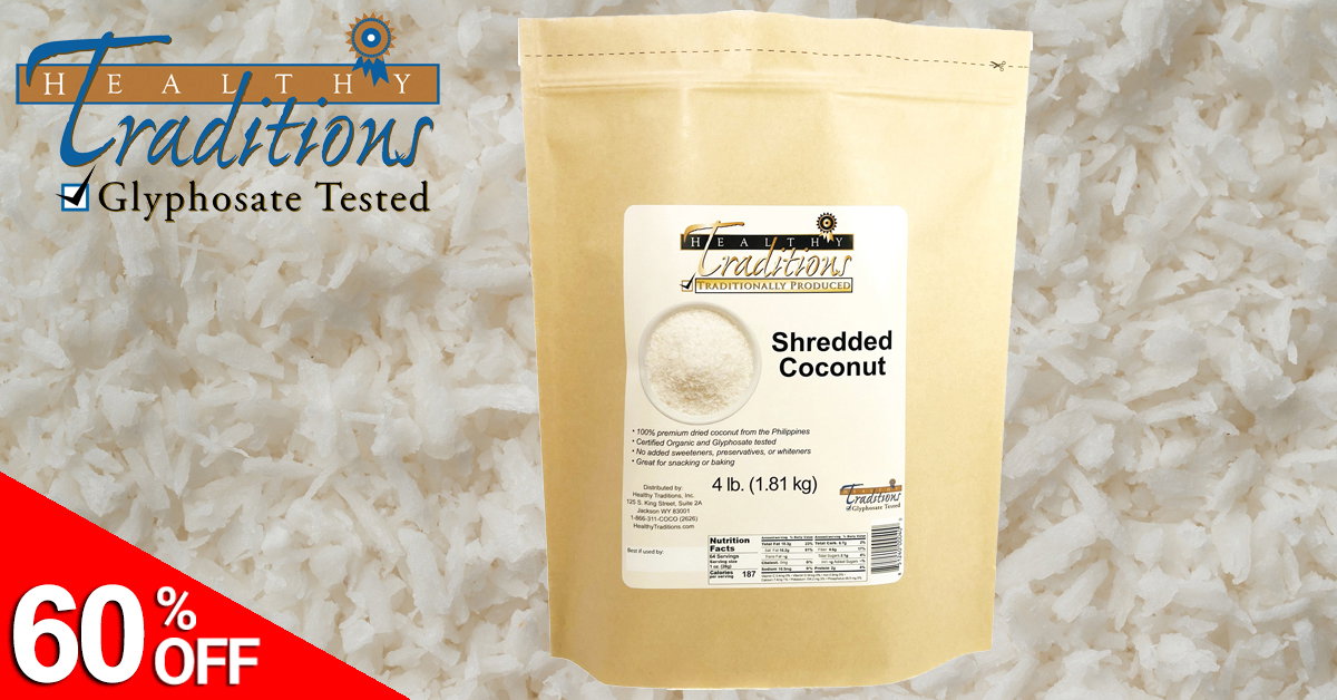 60% OFF Shredded Coconut