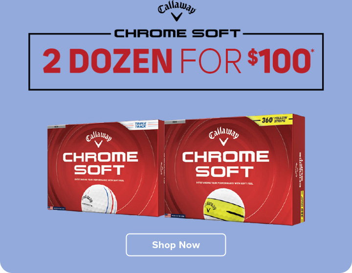 Callaway Chrome Soft - Red Box - 2 For $100