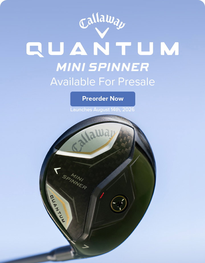 Callaway Quantum Mini Spinner Fairway - Available for Presale