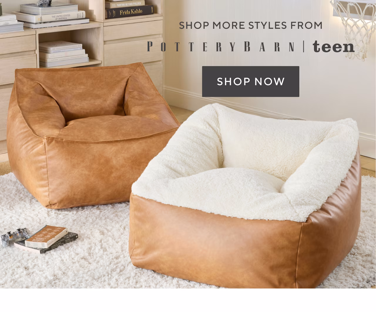 pottery barn teen. shop now