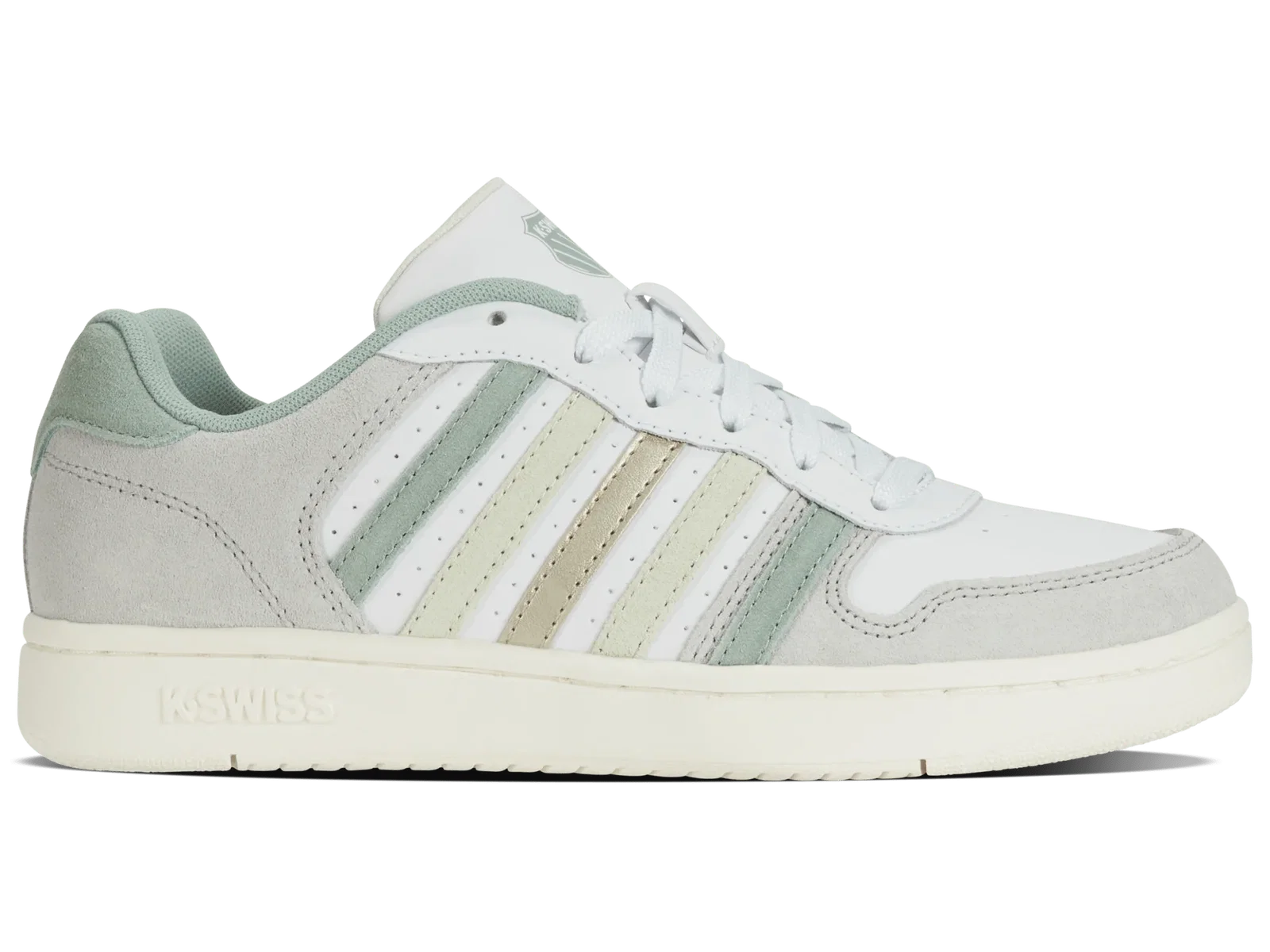 Image of 96931-133-M | COURT PALISADES | WHITE/CANARY GREEN/FROSTY GREEN/CHAMPAGNE GOLD