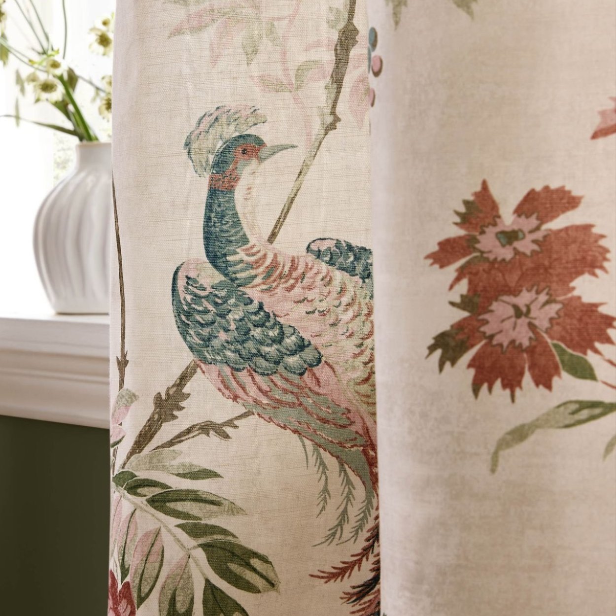 Laura Ashley Attleton Eyelet Curtains
