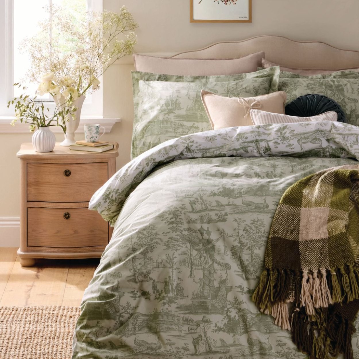 Laura Ashley Braysmith Toile Bedding