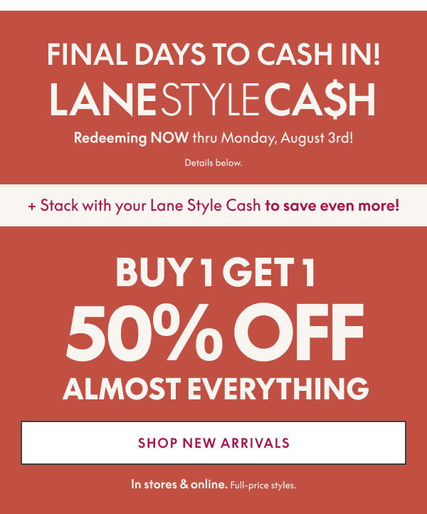 BOGO 50% Off