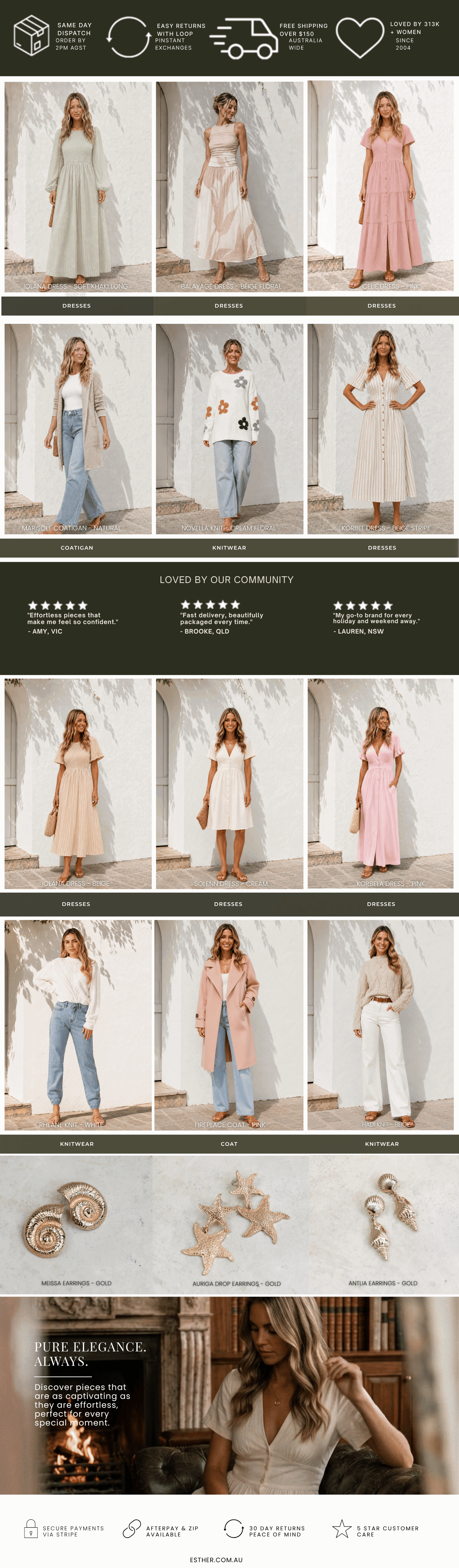 new arrivals