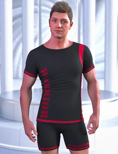 JMR dForce Rudolf Sportswear for Genesis 9 and 8 Male