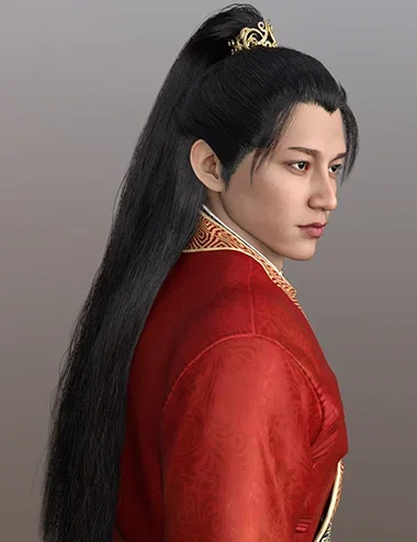 MRL Combinations: Long Fantasy Hair Pack 1 for Genesis 9