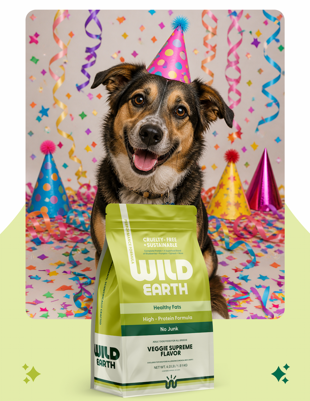 Dogs Graphic with Performance Formula Product