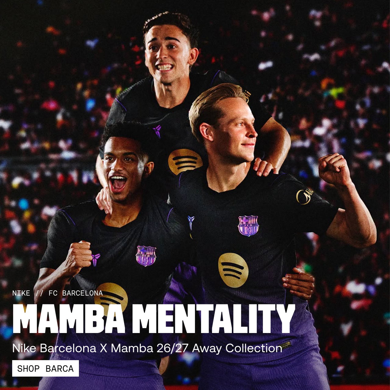NEW Nike FC Barcelona x Mamba 26/27 Away