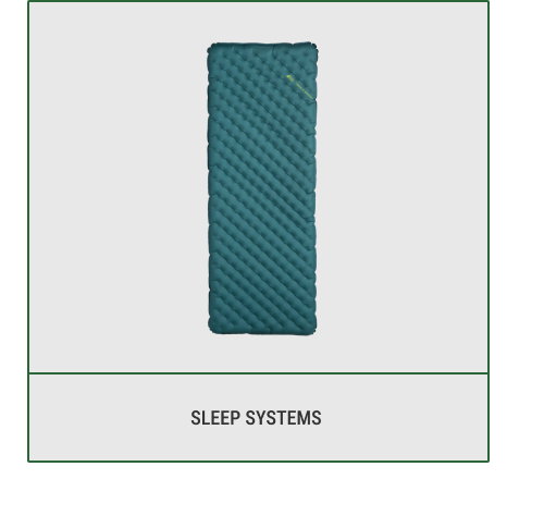 Lightweight sleep systems
