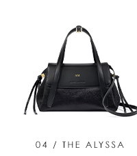 Alyssa Faux Pony Top Handle Bag in Black