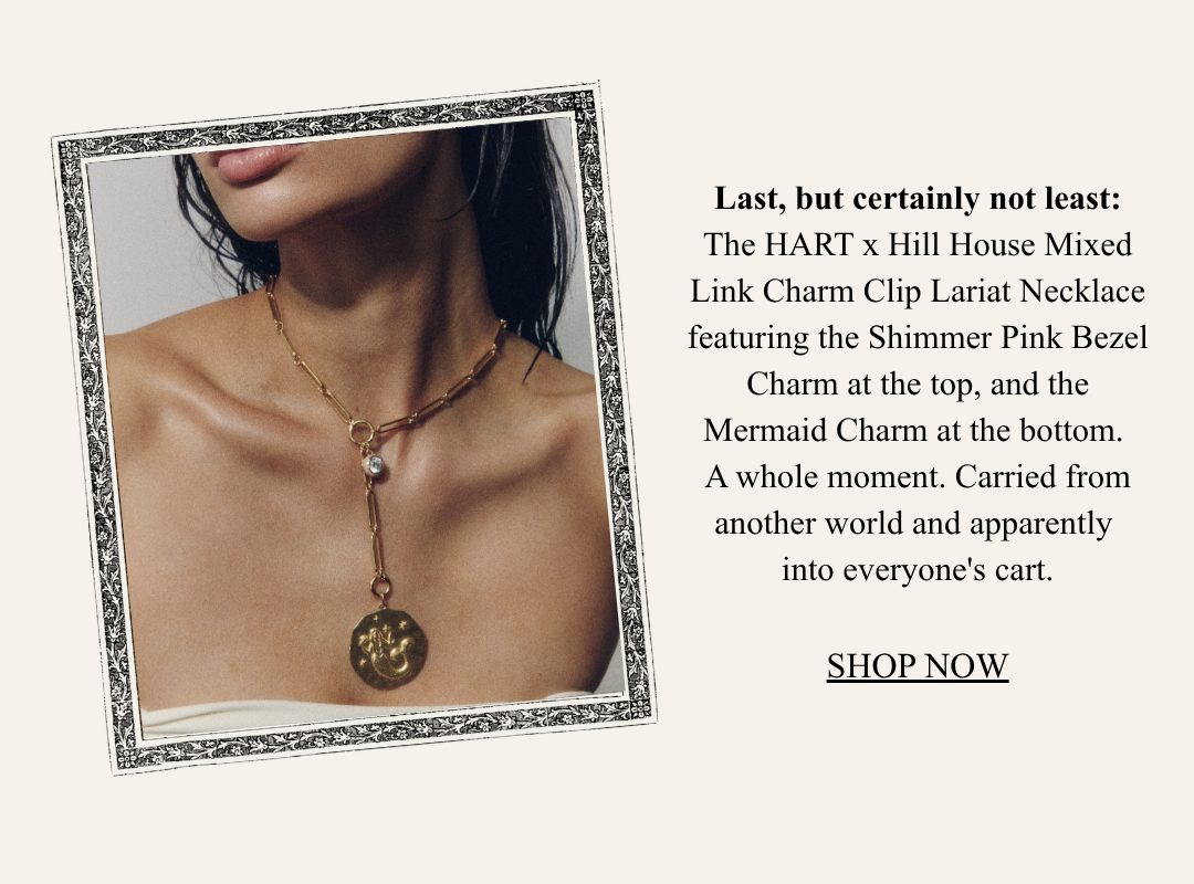 HART x Hill House: The Mixed Link Lariat Necklace