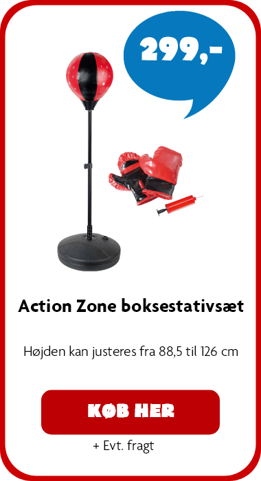 ACTION ZONE BOXING BALL STAND SET