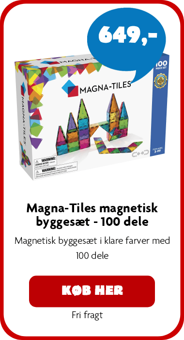 MAGNA-TILES CLEAR COLOURS 100 PCS