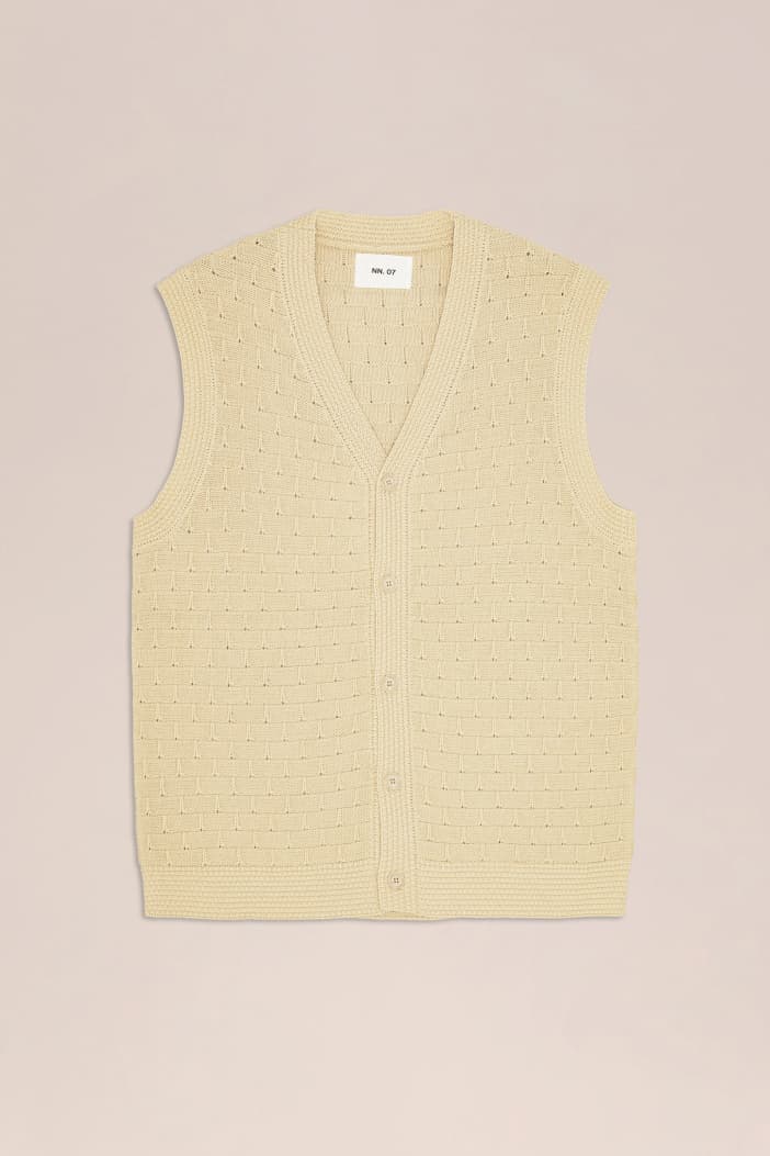 'Reece' Textured Vest