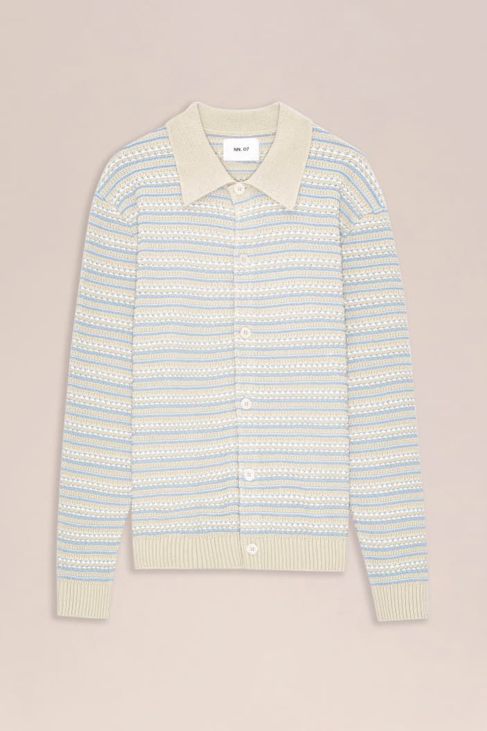 'Jackie' Polo Cardigan