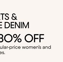 Shorts & White Denim Sale