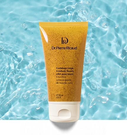 Gommage corps aux micro-grains