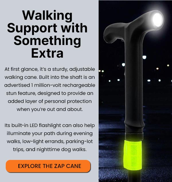 Walking Support with Something Extra