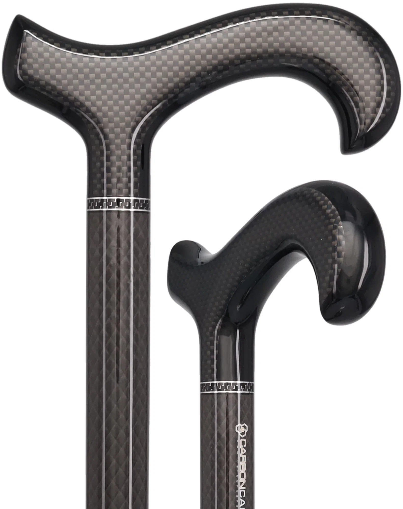 Image of Triple Wound Carbon Fiber Derby Cane - Super Lightweight