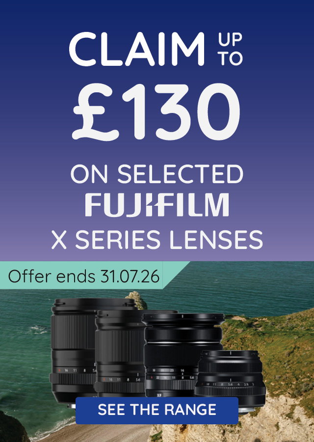 Fujifilm X Series Lens Cashback