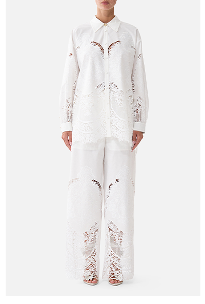 SIDE SPLIT SHIRT | DANDELION SKIES