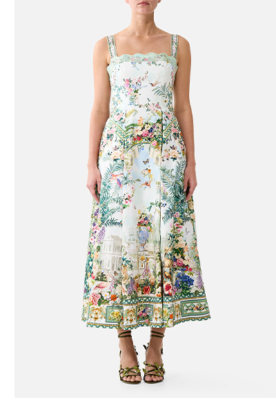 LONG FIT AND FLARE DRESS | ART FOR THE EMPRESS