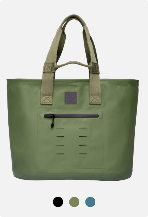 Waterproof tote bag