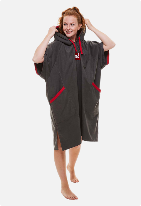 Women's quick dry microfibre change robe