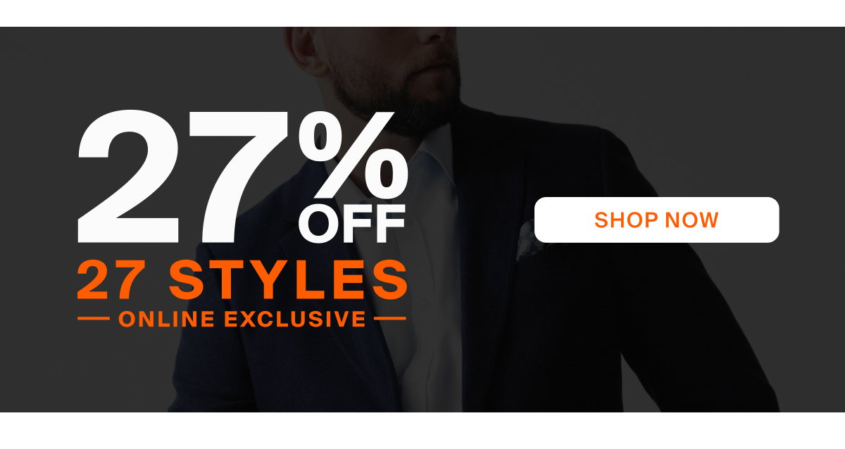 27% Off 27 Styles